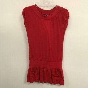 NWT Small LF Emma Sam Red Retro Style Mini Dress